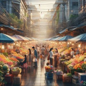 ค้าขายรุ่ง เช่าพื้นที่หน้าตลาดเช้ากิตติ (เซนหลุยส์ 3) คนเยอะ ทำเลดี