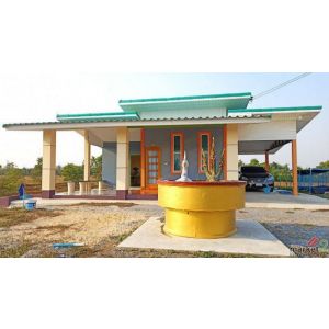 ขายบ้านพร้อมที่ดิน  อยู่ในชุมชน น้ำไฟพร้อม อำเภอเลาขวัญ จ.กาญจนบุรี 
