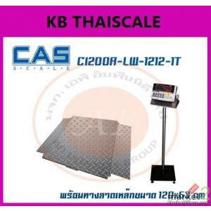 ครื่องชั่งดิจิตอลตั้งพื้นขนาดใหญ่ 1 ตัน  CAS CI200A แท่นชั่ง120x120cm