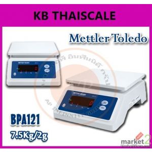 เครื่องชั่งกันน้ำ แบบตั้งโต๊ะ 7.5 โล รุ่น BPA121ยี่ห้อ Mettler Toledo  