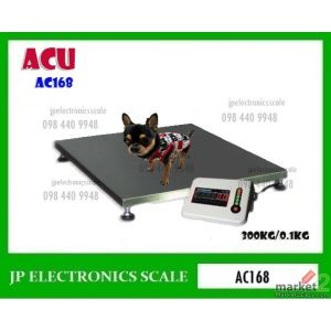 เครื่องชั่งน้ำหนักสัตว์ 300kg เครื่องชั่งดิจิตอล 300kg ยี่ห้อ ACU  รุ่น AC168