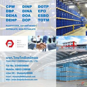 พลาสติไซเซอร์, พอลิไวนิลคลอไรด์, พีวีซีเรซิน, Plasticizer, Polyvinylchloride, PV