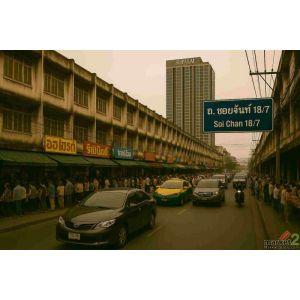 ให้เช่าพื้นที่ทำเลดี ติดถนนจันทน์ 18/7 ซอยเซนหลุยส์ สาทร กรุงเทพฯ