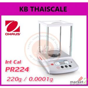 เครื่องชั่งละเอียดสูง220g ยี่ห้อ OHAUS รุ่น PR224 