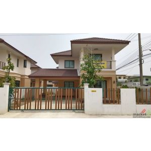 บ้านเฟื่องสุขลำโพ บ้านเดี่ยว 2 ชั้น สร้างใหม่ย่านบางบัวทอง