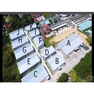 ให้เช่าโกดังสำเร็จรูป ทำเลดี บางละมุง ติดถนนสุขุมวิท ใกล้นิคม TP-C1903