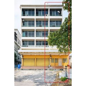 BTSปู่เจ้า 640ม. อาคารพาณิชย์ BTSสำโรง 330ม. 7 นอน 5 น้ำ 5 ชั้น ตึกหัวมุม 4แอร์ 