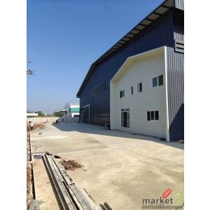 ให้เช่าโกดัง  พื้นที่สีม่วง 100% ขอ.ใบอนุญาต รง.4 ได้ พร้อมออฟฟิศ  ย่าน บางโทรัด