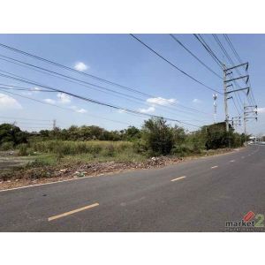 ขายที่ดิน บางตลาด ปากเกร็ด นนทบุรี 5 ไร่ 3 งาน 57 ตร.ว. ติดคลองประปา ตารางวาละ 1