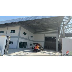 ให้เช่าโกดังพื้นที่สีเขียว   สวนหลวง อำเภอกระทุ่มแบน สมุทรสาคร  พร้อมออฟฟิศ และห