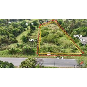 ที่ดินเปล่า 4 ไร่ ติดถนนใหญ่ นย.2003 ป่าขะ นครนายก ทำเลดี