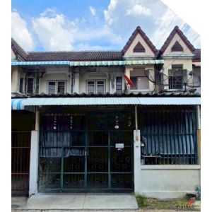 ขายทาวน์เฮ้าส์ หมู่บ้านวัฒกาญจน์ ไทรม้า หลังมุม (DD002364)