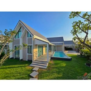 ขายบ้านพลูวิลล่าพัทยา ราคาดี ทำเลพรีเมียม ใกล้อ่างเก็บน้ำมาบประชัน FP-H01795  