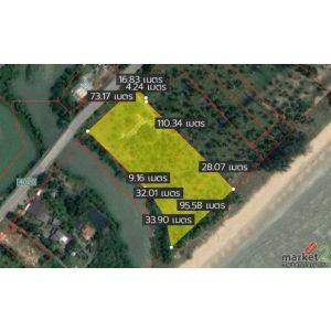 ที่ดิน ที่ดินติดทะเลบ่อนอก ประจวบคีรีขันธ์ 7 ไร่ 0 ngan 99 sq.wa 86970000 -   น่