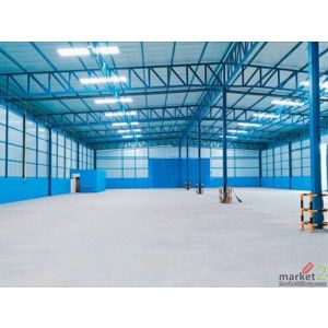 ให้เช่าโกดังหลายขนาด ติดถนนกิ่งแก้ว บางนา ตราด กม. 12 ฝั่งขาเข้า มีจุดกลับรถหน้า