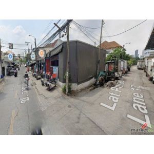 ขายที่ดินแปลงหัวมุมพร้อมหน้าร้าน 113 ตรว. ลาดพร้าว 41 หน้าปากซอยมีรถไฟฟ้า สถานีภ