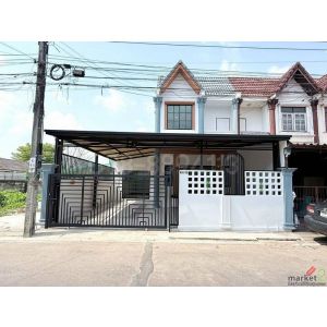 ขายทาวน์เฮ้าส์ 2 ชั้น หลังมุม ม.เหมชาติ ซ.เลียบวารี 59 ถ.เลียบวารี ทำเลดี เนื้อท