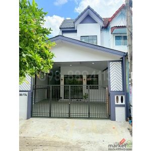 ขายทาวน์โฮม 2 ชั้น มบ.อินทราวิว ถ.นิมิตรใหม่ มีนบุรี เนืัอที่ 25 ตรว 3นอน 2น้ำ แ