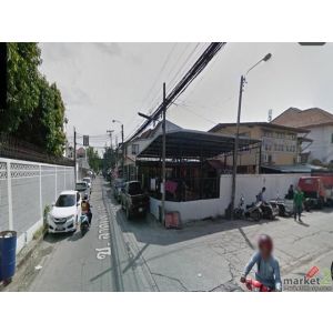 P2174 ขาย ที่ดิน แปลง หัวมุม พร้อมหน้าร้าน 113 ตรว. ลาดพร้าว 41 หน้าปากซอยมีรถไฟ