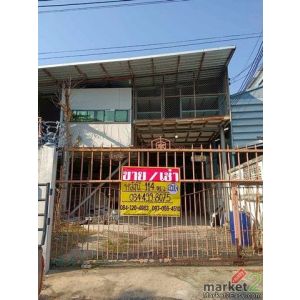 ขาย/เช่าโกดัง พร้อมออฟพิศ 112.4 ตารางวา  ติดถนนทองสุข  พุทธบูชา39 สามารถทะลุถนนส