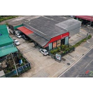 โกดัง 2 ชั้นให้เช่า 59 ตร.วา. 235 ตร.ม. . บนทำเลติด เลียบคลองทวีวัฒนา พุทธมณฑลสา