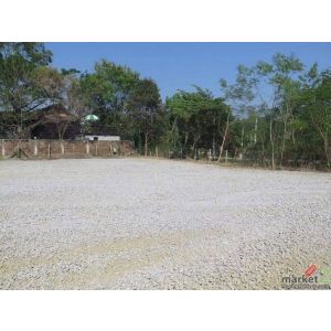 ที่ดินเปล่าถมแล้ว ติดถนนเลียบคันคลอง โซนสุเทพ          