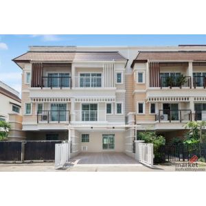 ทาวน์โฮม 3 ชั้น รีโนเวทใหม่ หมู่บ้าน เดอะทาวน์ พระราม 5 ใกล้สะพานพระราม 5 และท่า