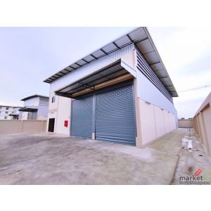 ให้เช่า ถ.บ้านแพ้ว ทำเลศักยภาพ สมุทรสาคร ขนาดอาคาร บนที่ดิน 200 ตรว.  โกดัง 375–