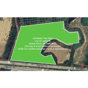 ขายด่วน! พื้นที่ดิน ขายที่ดินไร่สัปปะรดแปลงใหญ่ ติดถนนสุขุมวิท (ทางหลวงหมายเลข 3