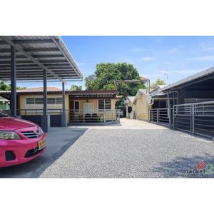 ถูกกว่าคอนโด ใกล้ตลาดมาร์เก็ตทูเดย์ หัวหมาก 400ม. บ้านเดี่ยวหลังมุม 2นอน 100 ตร.