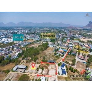 ที่ดินชะอำ 1 ไร่ ใกล้หาดเพียง 2 กม. | รูปแปลงสวย 47×33 ม. ซอยคลองเทียน 4 | เหมาะ