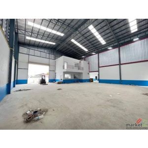 BST1061 ให้เช่าโกดัง บางปลา 2 บางพลี สมุทรปราการ โกดังสูง 12 เมตร พร้อมออฟฟิศ 2 