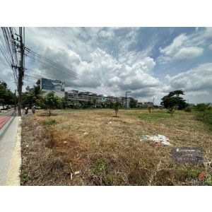 ให้เช่า ที่ดินแปลงสวย ทำเลดี ติดถนนใหญ่ 6 เลน เลียบวารี ซอย 35 มีนบุรี