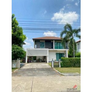 ให้เช่าบ้านเดี่ยว 2 ชั้น 72 ตรว. 3 ห้องนอน โครงการ Habitia Orbit หทัยราษฎร์ รีโน