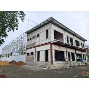 ขายโรงงานสร้างใหม่ใกล้นิคมเกตเวย์ฉะเชิงเทรา ผังม่วงลาย เนื้อที่ 4  ไร่  โรงงานพื