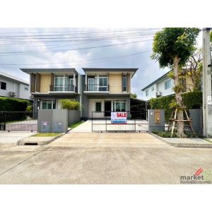 บ้านแฝด หมู่บ้าน อินนิซิโอ 3  ปิ่นเกล้า - วงแหวน ตรงข้ามคลับเฮ้าส์ ขายถูกมาก 