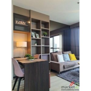 ให้เช่า คอนโด Life สุขุมวิท 48 ห้องมุม 2 ห้องนอน ใกล้ BTS พระโขนง เฟอร์ครบ