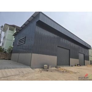 BR 1756  ให้เช่าโกดังพร้อมออฟฟิศ สมุทรสาคร พระราม2 พื้นที่สีม่วง รถเทรลเลอร์เข้า