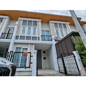 ให้เช่าทาวน์โฮม 2 ชั้น 3 ห้องนอน  2 ห้องน้ำ Golden Town รามอินทรา-คู้บอน  รับสัต