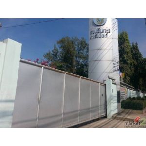 ให้เช่าอาคาร 2 ชั้น 4 ไร่ 3,500 ตรม ติดถนนใหญ่รามอินทรา ใกล้สี่แยกมีนบุรี ** ติด