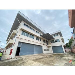 ให้เช่าโรงงาน โกดัง 560 ตร.ว. พร้อมสำนักงาน 3 ชั้น พระประแดง สมุทรปราการ (พื้นที