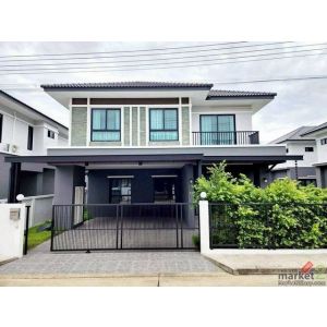  บ้านเดี่ยวหลังใหญ่ 2 ชั้น รีโนเวทใหม่ทั้งหลัง พร้อมอยู่ สันกำแพง