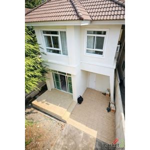 MRT น้อมเกล้า 1.7กม.สะพานสูง บ้านเดี่ยว 3นอน 2 น้ำ ซอยมิสทีนที่ถูกทีสุด MRT ราษฎ