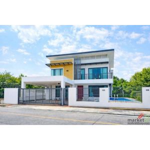 เพชรเกษม69 สารสาสน์วิเทศบางบอน 300 ม. คฤหาสน์ Pool Villa บ้านเดี่ยว 5-6นอน 7น้ำ 