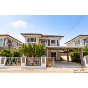 ขายบ้านเดี่ยว หมู่บ้านไอลีฟ ไพร์ม พระราม2 กม.14  บ้านเดี่ยวสภาพสวย อายุบ้านเพียง