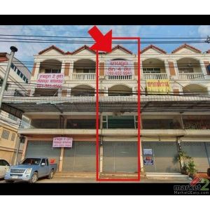 ขายหรือให้เช่า อาคารพาณิชย์ 3 คูหา ติดถนนพุทธสาคร อำเภอกระทุ่มแบน จังหวัดสมุทรสา