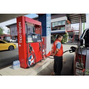ขายสถานีบริการน้ำมัน  ถนนสายเชียงใหม่-ลำปาง  ซุปเปอร์ ขาออก  แยกไทยพัสดุ อ.สารภี