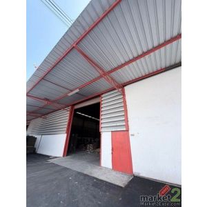ให้เช่าโรงงานบ้านบึงชลบุรี โกดังเช่าติดถนน ให้เช่าโกดัง 1,250 ตรม.ผังสีเหลือง