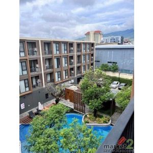 คอนโดให้เช่า วิวสระว่ายน้ำ เฟอร์นิเจอร์ครบ พร้อมอยู่ The 8 Condo 