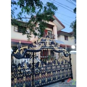 บ้าน ให้เช่าบ้านเดี่ยว 2 ชั้น ถนนบางบ่อ-คลองด่าน จ.สมุทรปราการ 51 ตร.ว. 3 น 2 น้